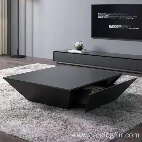 Nordic modern home furniture MDF Smoking coffee table side coffee table for living room